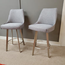 Load image into Gallery viewer, Olivia Swivel Counter Stool by Trica
