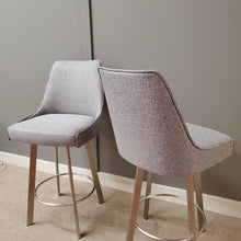 Load image into Gallery viewer, Olivia Swivel Counter Stool by Trica
