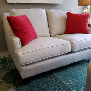 Down Filled Loveseat by Superstyle