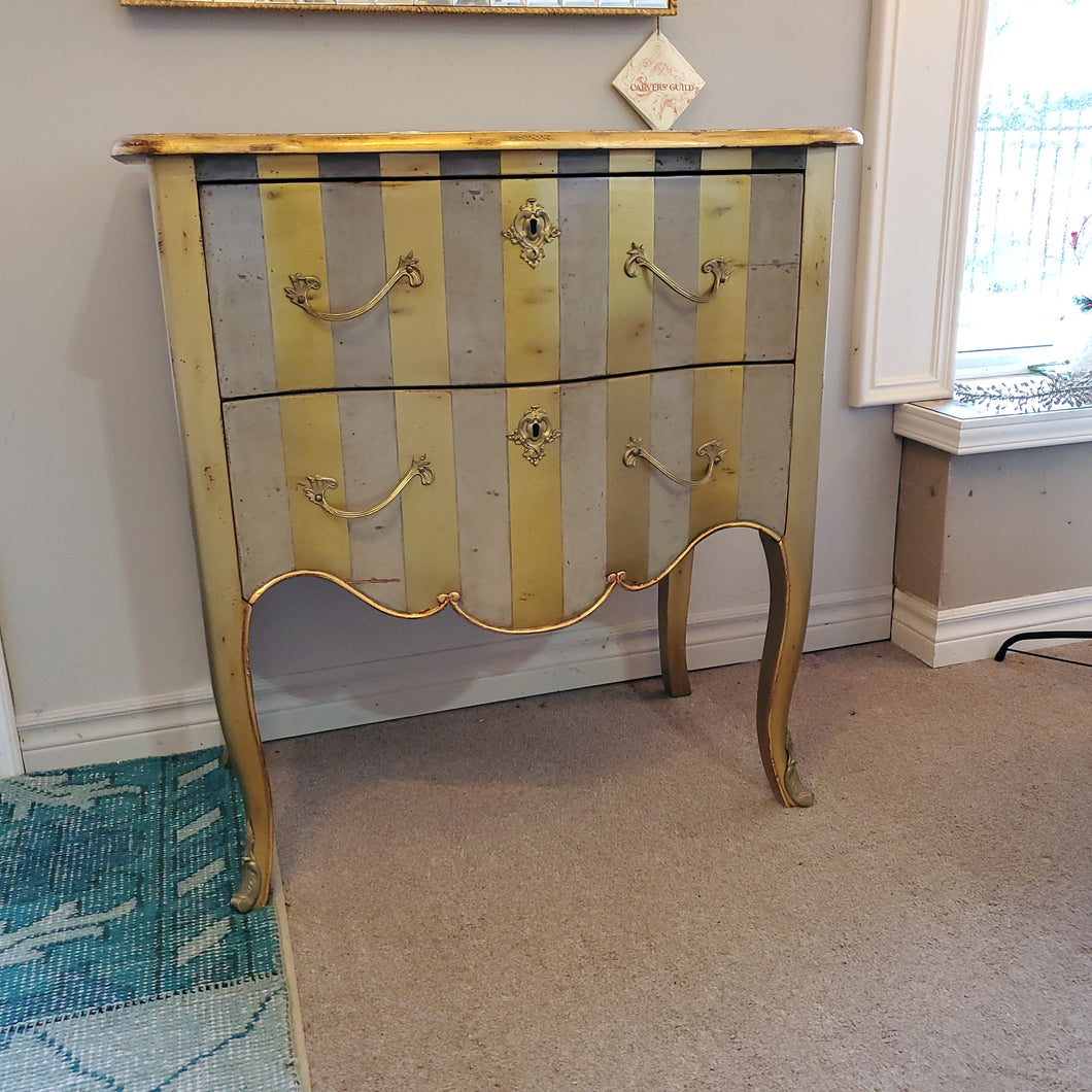 Gold Accent Table by French Heritage