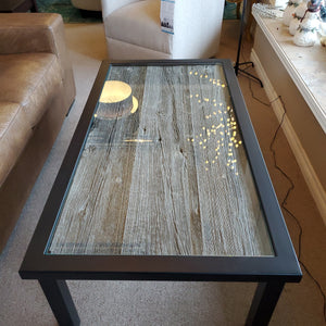 Authentic Ontario Barnboard Coffee Table by Artage