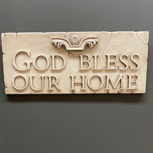 Load image into Gallery viewer, God Bless Our Home Ceramic Wall Art
